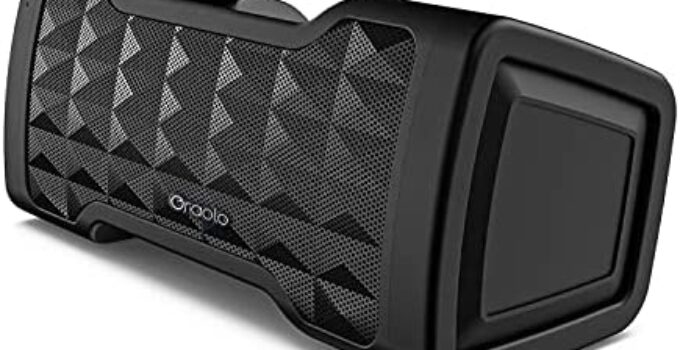 Portable Bluetooth Speakers, Bluetooth 5.0, Wireless Speakers, Suitable for Family Gatherings and Outdoor Travel,Outdoor Bluetooth Speaker, Black
