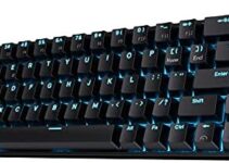 RK ROYAL KLUDGE RK68 Wireless Hot Swappable 65% Mechanical Keyboard, 60% 68 Keys Compact Bluetooth Gaming Keyboard with Stand-Alone Arrow/Control Keys, Black, Tactile Brown Switch