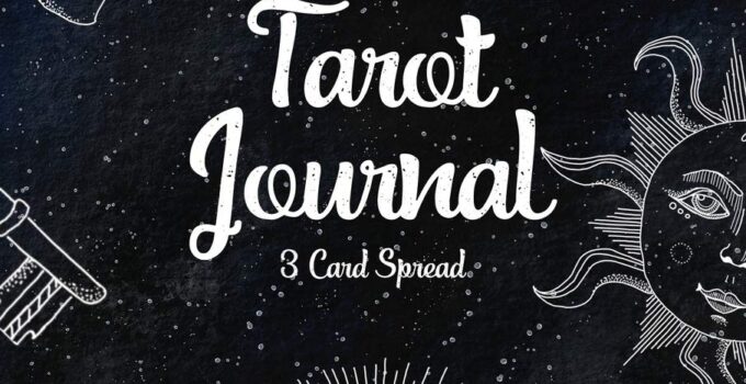 Tarot Journal Three Card Spread: Tarot Diary for Recording And Interpreting Readings – 200 Page Fill In – Compact 6x9in – Star Notebook Matte Finish – … Spread Journal (Tarot Journal: 3 Card Spread)