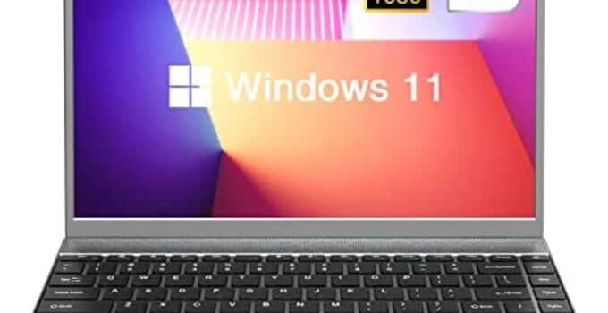 Windows 11 Laptop, Tulasi 2022 Newest 14.1″ Full HD IPS Laptop, 8GB RAM, 128GB SSD, Intel Celeron J4005 Laptop Computer, Support 2.4G/5G WiFi, BT 4.2, Long Battery Life