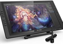 XP-PEN Artist22E Pro Drawing Pen Display Graphic Monitor IPS Monitor 8192 Level Pen Pressure Drawing Pen Tablet Dual Monitor with 16 Express Keys and Adjustable Stand 21.5 Inch