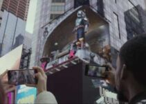 New ILM Tech In Boba Fett “Billboard” In Times Square Is Next-Level Optical Illusion