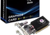 GeForce GT 730 2GB DDR3 64 Bit PCI Express 2.0 X 8 (DVI VGA HDMI) Low Profile Graphics Card, PC Video Card