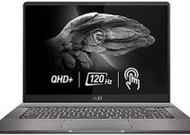 MSI Creator Z16 Professional Laptop: 16″ QHD+ 16:10 120Hz Touch Display, Intel Core i7 11800H, NVIDIA GeForce RTX 3060, 32GB RAM, 1TB NVME SSD, Thunderbolt 4, Win10 PRO, Lunar Gray (A11UET-013)