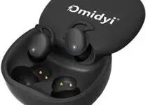 True Wireless Sleep Earbuds, Omidyi Noise Blocking Headphones in Ear for Sleeping, Lightweight and Comfortable, Bluetooth Earbuds Designed to Help You Fall Asleep Better (Black) [2022 Version]