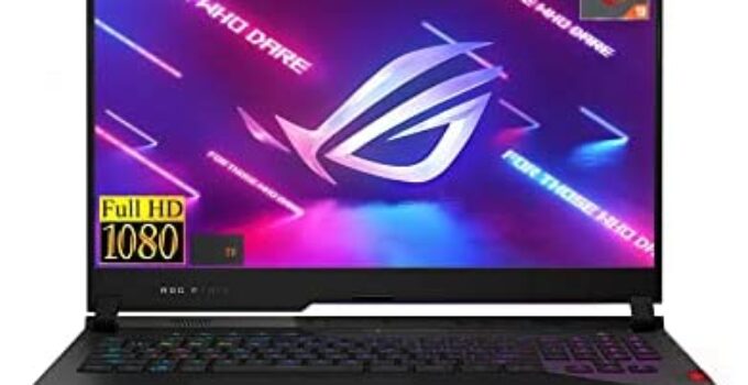 2022 New ASUS ROG Strix Premium Gaming Laptop: 17.3″ FHD 144Hz IPS Display, AMD Gaming 8-Core Ryzen 9-5900HX, 32GB RAM, 2TB SSD, 4GB GeForce RTX 3050Ti, WiFi-6, Backlit-KYB, USB-C, Win10H, TF