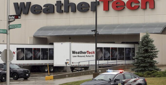 Man held on $5 million bond after being charged in shooting at WeatherTech in Bolingbrook, police say