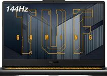 ASUS TUF Gaming 17.3″ Full HD (1920 x 1080) 144Hz Laptop, Intel Core i5-11260H, 8GB RAM, 512GB SSD, NVIDIA GeForce RTX 3050 Ti, Eclipse Grey