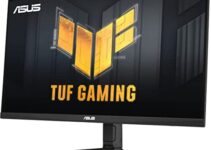 ASUS TUF Gaming 32” 1440P Gaming Monitor (VG32AQL1A) – QHD (2560 x 1440), IPS, 170Hz, 1ms, Extreme Low Motion Blur Sync, FreeSync Premium, 99% DCI-P3, DisplayPort, HDMI, USB Hub, DisplayHDR 400