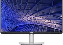 Dell 24-Inch 1080p LED Desktop Monitor with Adjustable Stand – Full HD (1920 x 1080) Display, 75Hz, 4ms Grey-to-Grey Response Time, AMD FreeSync, IPS Technology, HDMI, DisplayPort, Silver – S2421HS