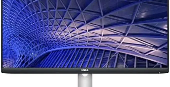 Dell 24-Inch 1080p LED Desktop Monitor with Adjustable Stand – Full HD (1920 x 1080) Display, 75Hz, 4ms Grey-to-Grey Response Time, AMD FreeSync, IPS Technology, HDMI, DisplayPort, Silver – S2421HS