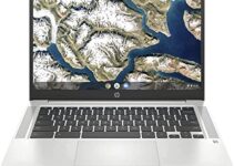 HP Chromebook – 14a-na0023cl Everyday Value Laptop (Intel Celeron N4000 2-Core, 4GB RAM, 64GB eMMC, Intel UHD 600, 14.0″ Full HD , WiFi, Bluetooth, Webcam, 1xUSB 3.1, Chrome OS) (Renewed)