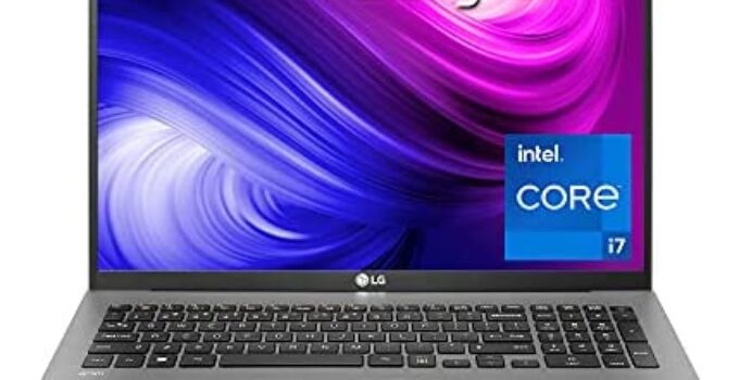 LG Gram Thin & Light Laptop – 17″ IPS WQXGA (2560 x 1600), Intel 11th Gen Core i7 1165G7 CPU, Intel Iris Xe Graphics, 16GB RAM, 1TB SSD, 19.5 Hour Battery, – 17Z95N-G.AAS8U1