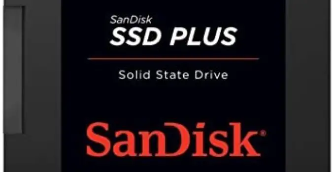 SanDisk SSD PLUS 1TB Internal SSD – SATA III 6 Gb/s, 2.5″/7mm, Up to 535 MB/s – SDSSDA-1T00-G27