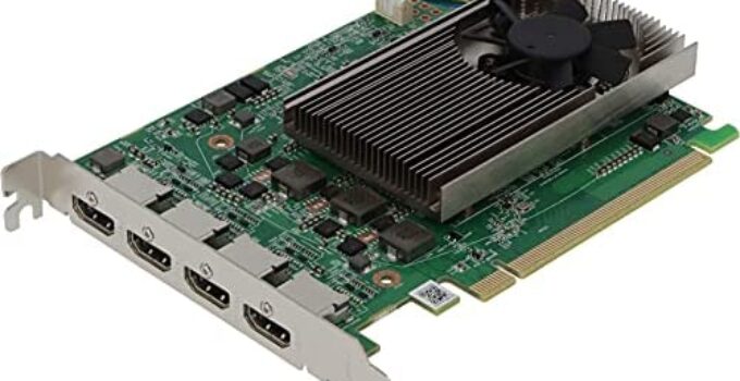 VisionTek AMD Radeon RX 550 Graphic Card – 4 GB GDDR5 – Full-Height