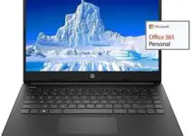 2022 Newest HP 14″ HD Laptop Light-Weight, AMD 3020e(Up to 2.6GHz), 8GB RAM, 128GB SSD + 64GB eMMC, 1 Year Office 365, WiFi, Bluetooth 5, USB Type-A&C, HDMI, Webcam, Win10