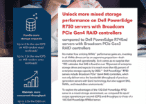 New Principled Technologies Study Reveals Mixed SAS/NVMe Storage Performance Advantages of the Dell PowerEdge R750 Server