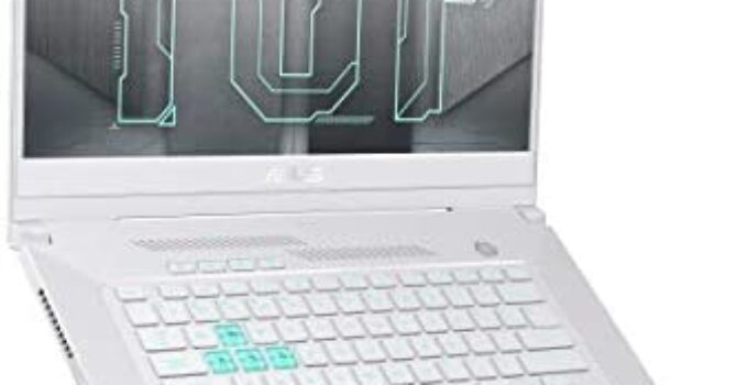 ASUS TUF Dash 15 (2021) Ultra Slim Gaming Laptop, 15.6” 240Hz FHD, GeForce RTX 3070, Intel Core i7-11375H, 16GB DDR4, 1TB PCIe NVMe SSD, Wi-Fi 6, Windows 10, Moonlight White, TUF516PR-DS77-WH