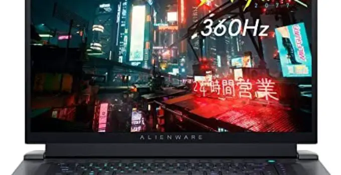 Alienware X17 R2 VR Ready Gaming Laptop – 17.3-inch FHD 360Hz 1ms Display, Core i7-12700H, 16GB RAM, 1TB SSD, NVIDIA GeForce RTX 3070Ti 8GB GDDR6, Bluetooth, Wi-Fi 6, USB-C, Windows 11 Home – White