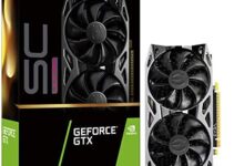 EVGA GeForce GTX 1650 Super SC Ultra Gaming, 4GB GDDR6, Dual Fan, Metal Backplate, 04G-P4-1357-KR