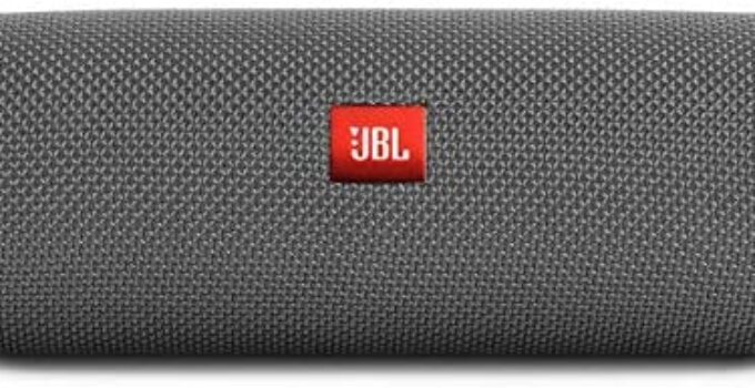 JBL FLIP 5 Waterproof Portable Bluetooth Speaker – Gray (Renewed)