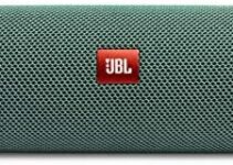 JBL FLIP 5 Waterproof Portable Bluetooth Speaker Made From 100% Recycled Plastic – Green (Renewed)