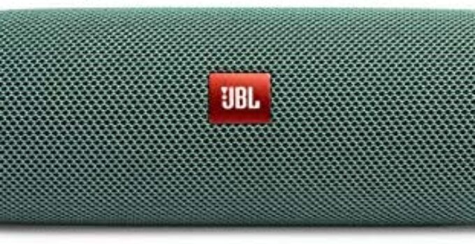JBL FLIP 5 Waterproof Portable Bluetooth Speaker Made From 100% Recycled Plastic – Green (Renewed)