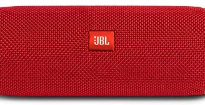 JBL FLIP 5 Waterproof Portable Bluetooth Speaker – Red (Renewed)