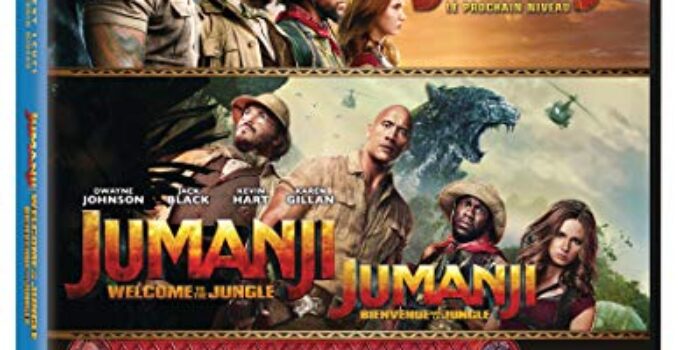 Jumanji (1995) / Jumanji: The Next Level / Jumanji: Welcome to the Jungle – Set (Bilingual)