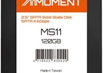 Mmoment MS11 120GB SATA III 2.5 Inch Internal SSD – up to 515MB/s (SATA 2.5 120GB)