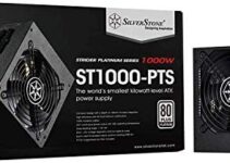 SilverStone Technology 1000 Watt Fully Modular 80 Plus Platinum Power Supply in Ultra Compact 140mm in Depth ST1000-PTS