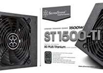 SilverStone Tek 1500 Watt ATX Power Supply with 80 Plus Titanium and Multi GPU Support SST-ST1500-TI
