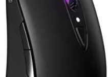 SteelSeries Sensei Ten Gaming Mouse – 18,000 CPI TrueMove Pro Optical Sensor – Ambidextrous Design – 8 Programmable Buttons – 60M Click Mechanical Switches – RGB Lighting (Renewed)
