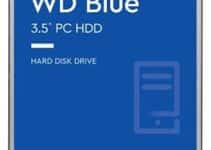 Western Digital 4TB WD Blue PC Hard Drive HDD – 5400 RPM, SATA 6 Gb/s, 64 MB Cache, 3.5″ – WD40EZRZ