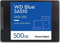 Western Digital 500GB WD Blue SA510 SATA Internal Solid State Drive SSD – SATA III 6 Gb/s, 2.5″/7mm, Up to 560 MB/s – WDS500G3B0A