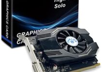 ZER-LON GeForce GT 1030 Graphics Card, 4GB 64Bit GDDR4, PCIe 3.0 x4, HDMI/DVI-D, DirectX 12, GPU Boost 3.0, Computer Gaming Video Card, Desktop GPU, Support 4K