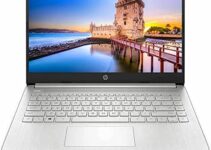 HP 14 Touchscreen Laptop for Student & Business, Core Ryzen 3 3250U(Beat i7-7600U),14-inch HD Micro-Edge Screen, Thin & Portable, Long Battery Life, 16GB DDR4 RAM, 512GB PCIE SSD, Windows 11 S