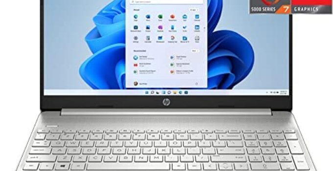2022 Newest HP 15.6” Laptop, AMD Ryzen 7 5700U (Beat i7-1180G7), 32GB DDR4 RAM, 1TB PCIe SSD, Windows 11 Home, Thin&Light, Full-Size Keyboard, cefesfy Webcam Accessory