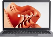 2022 Windows 11 Laptop Computer, Coolby 14.1 inch Notebook PC with Intel J4005 Processor, 6GB DDR4 RAM / 128GB SSD, HD Display, WiFi, BT, Long -Lasting Battery for School, Business