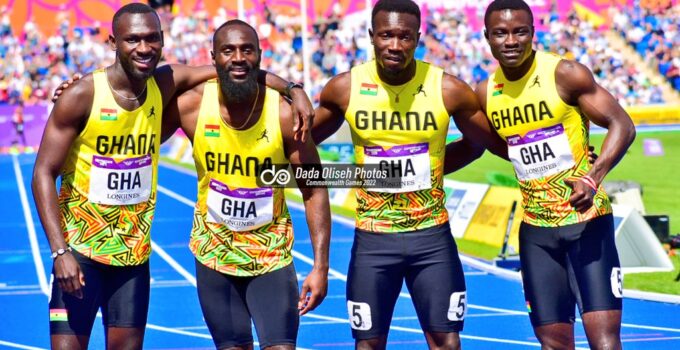 Ghana disqualified from Commonwealth Games men’s 4x100m final after technical blunder