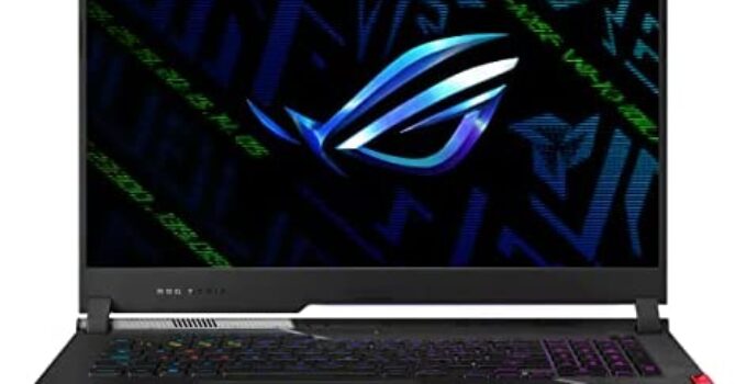 ASUS ROG Strix Scar 17 SE (2022) Gaming Laptop, 17.3” 240Hz IPS QHD, NVIDIA GeForce RTX 3080 Ti, Intel Core i9 Processor, 32GB DDR5, 2TB SSD, Per-Key RGB Keyboard, Windows 11 Pro, G733CX-XS97