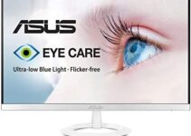 ASUS VZ239H-W 23” Full HD 1080p IPS HDMI VGA Eye Care Monitor (White)