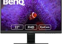 BenQ GW2283 Eye Care 22 inch IPS 1080p Monitor | Optimized for Home & Office with Adaptive Brightness Technology