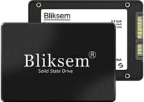 Bliksem SSD 128GB 2.5″7mm SATA III 6Gb/s Internal Solid State Hard Drive H650 for Pc and Laptop (Black 128GB)