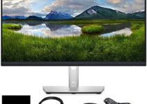Dell P2222H 22″ 16:9 IPS Computer Monitor Screen with Display Port Cable and USB 3.0 Upstream Cable – New Model