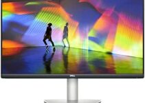 Dell S2721HS Full HD 1920 x 1080p, 75Hz IPS LED LCD Thin Bezel Adjustable Gaming Monitor, 4ms Grey-to-Grey Response Time, 16.7 Million Colors, HDMI ports, AMD FreeSync, Platinum Silver