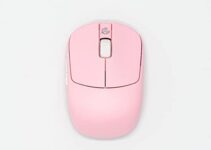 G-wolves Hati HSK Plus ( HSK+ ) ACE Wireless Gaming Mouse – PAW3370 Sensor – 50 to 19,000 CPI – 38±2Gram(1.3 oz) – TTC Golden Color Encoder – Non Honeycomb Design（Minute-Wireless-Pink）
