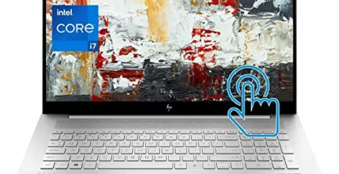 HP Envy Laptop, 17.3″ IPS Touchscreen, Intel Core i7-1165G7, GeForce MX 450, 32GB RAM, 1TB PCIe, Backlit Keyboard, Fingerprint Reader, Wi-Fi 6, Audio by Bang & Olufsen, Win 11