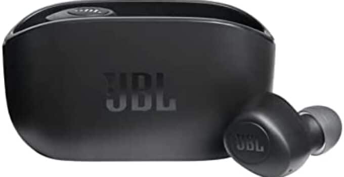 JBL VIBE 100 TWS – True Wireless In-Ear Headphones – Black