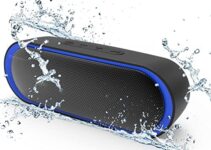 LENRUE Bluetooth Speakers, Waterproof Portable Speakers with TWS, 24 Playtime, Stereo Sound, Wireless for Home Shower Pool Beach Outdoor